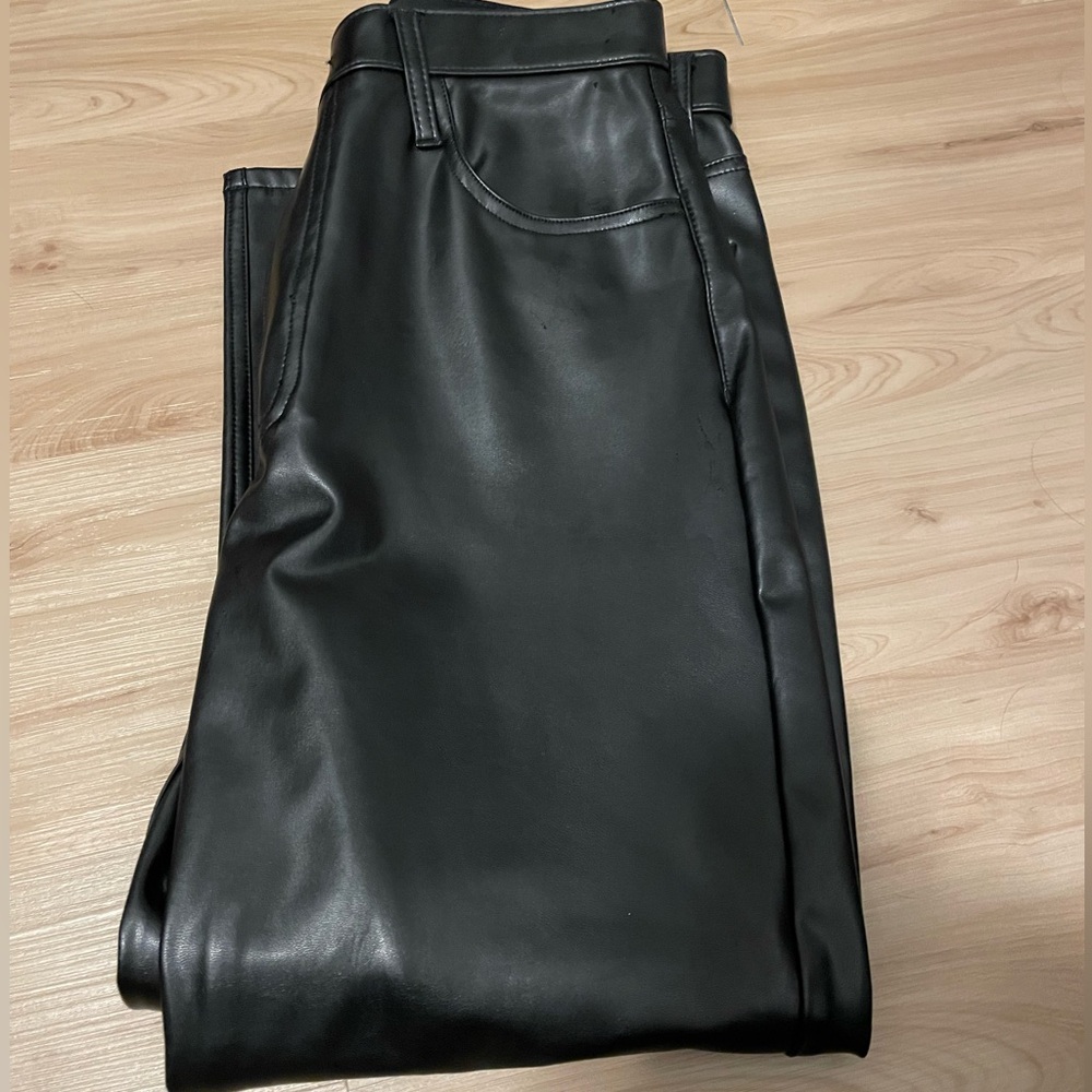 Abercrombie & Fitch ankle straight ultra high rise curve love pants